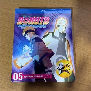 New Sealed  Boruto - Naruto Next Generations blu-ray w/ Slip cover #05 05 Bluray